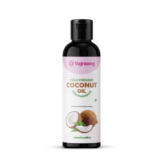 Extra Virgin coconut oil for phimosis (cold pressed)
