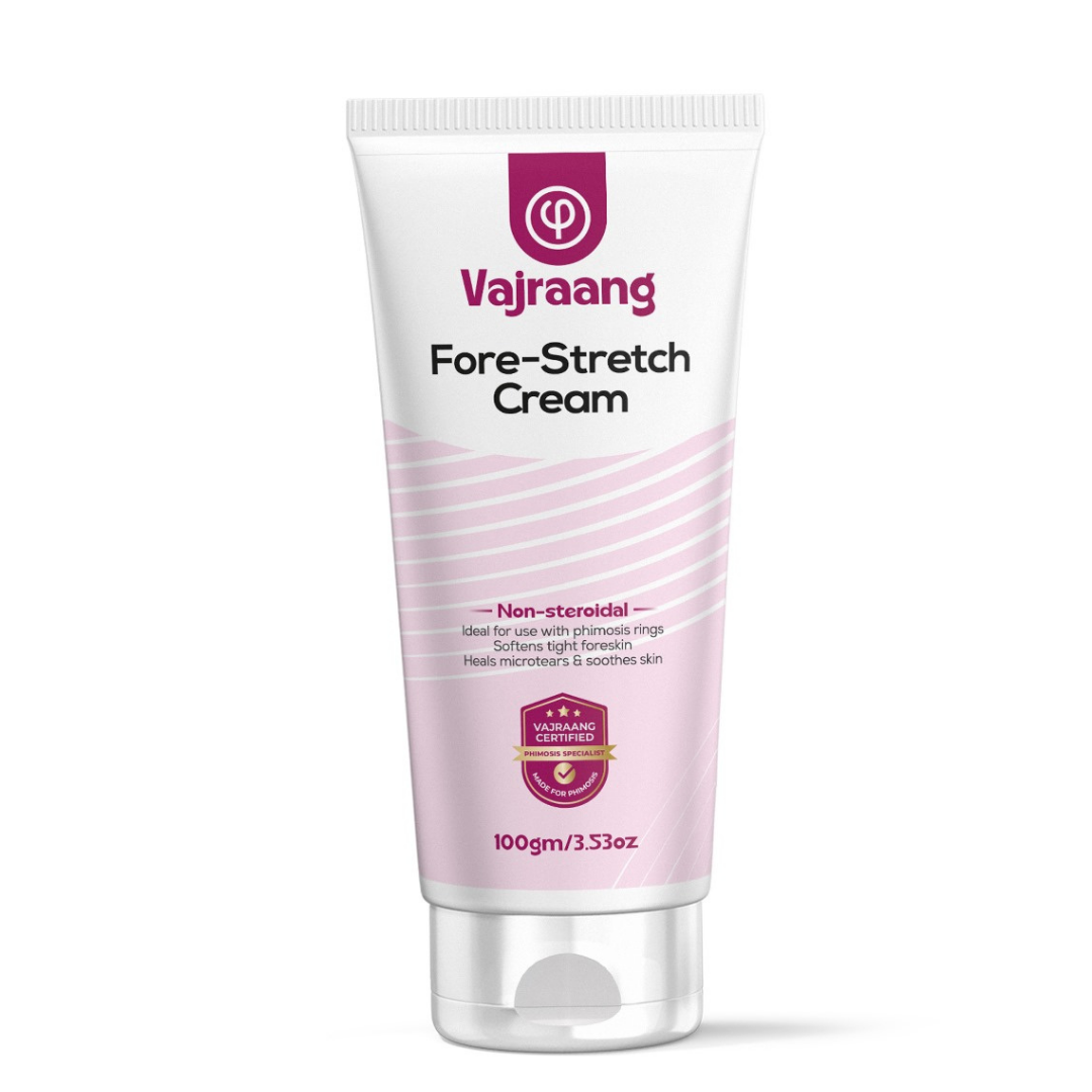 Vajraang Fore-Stretch Cream – Moisturizing Care that Softens & Relieves Tight Skin (100 g)