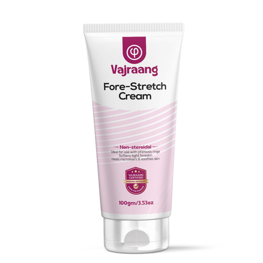 Vajraang Fore-Stretch Cream – Moisturizing Care that Softens & Relieves Tight Skin (100 g)