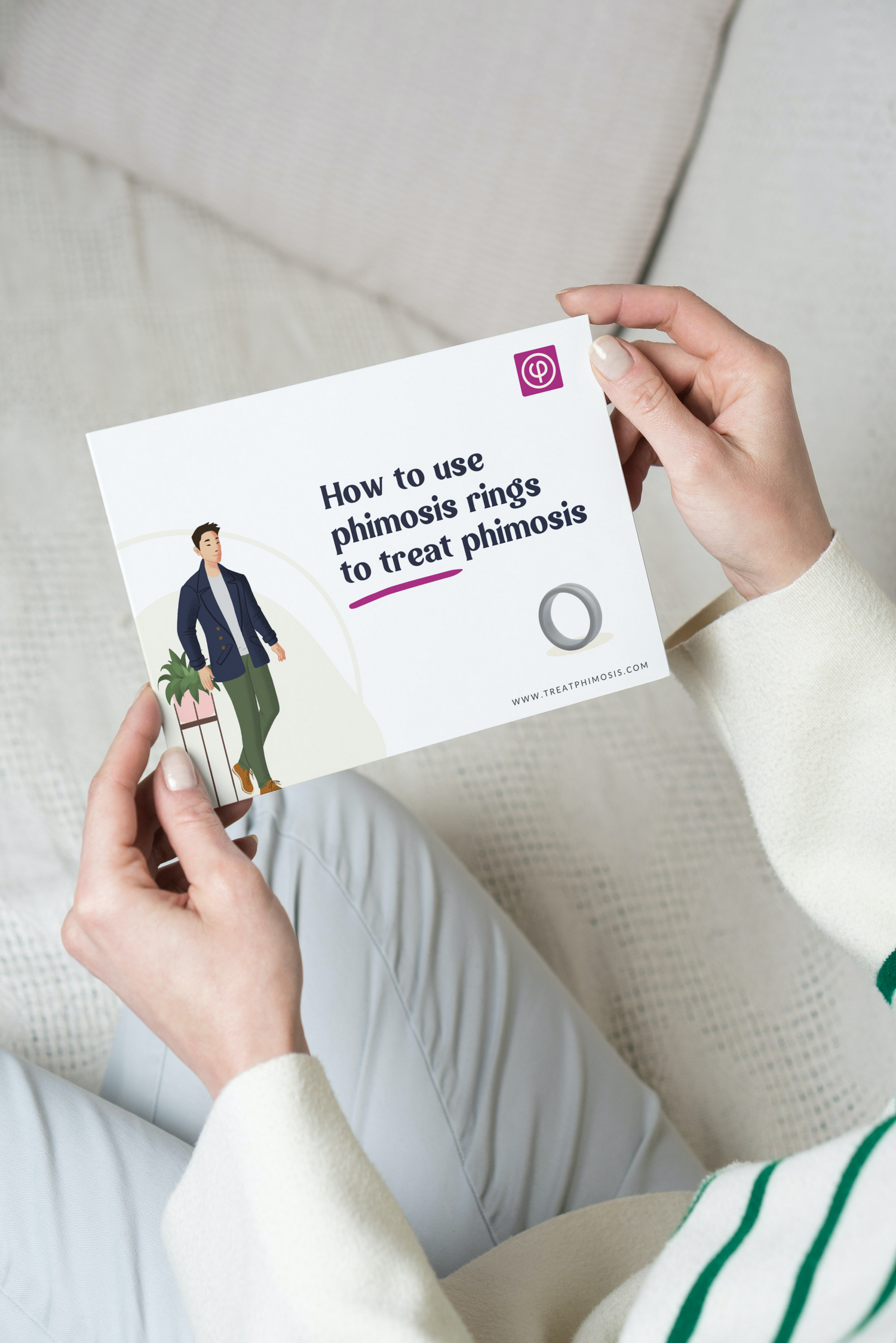 Ebook on using phimosis rings to get rid off phimosis at home