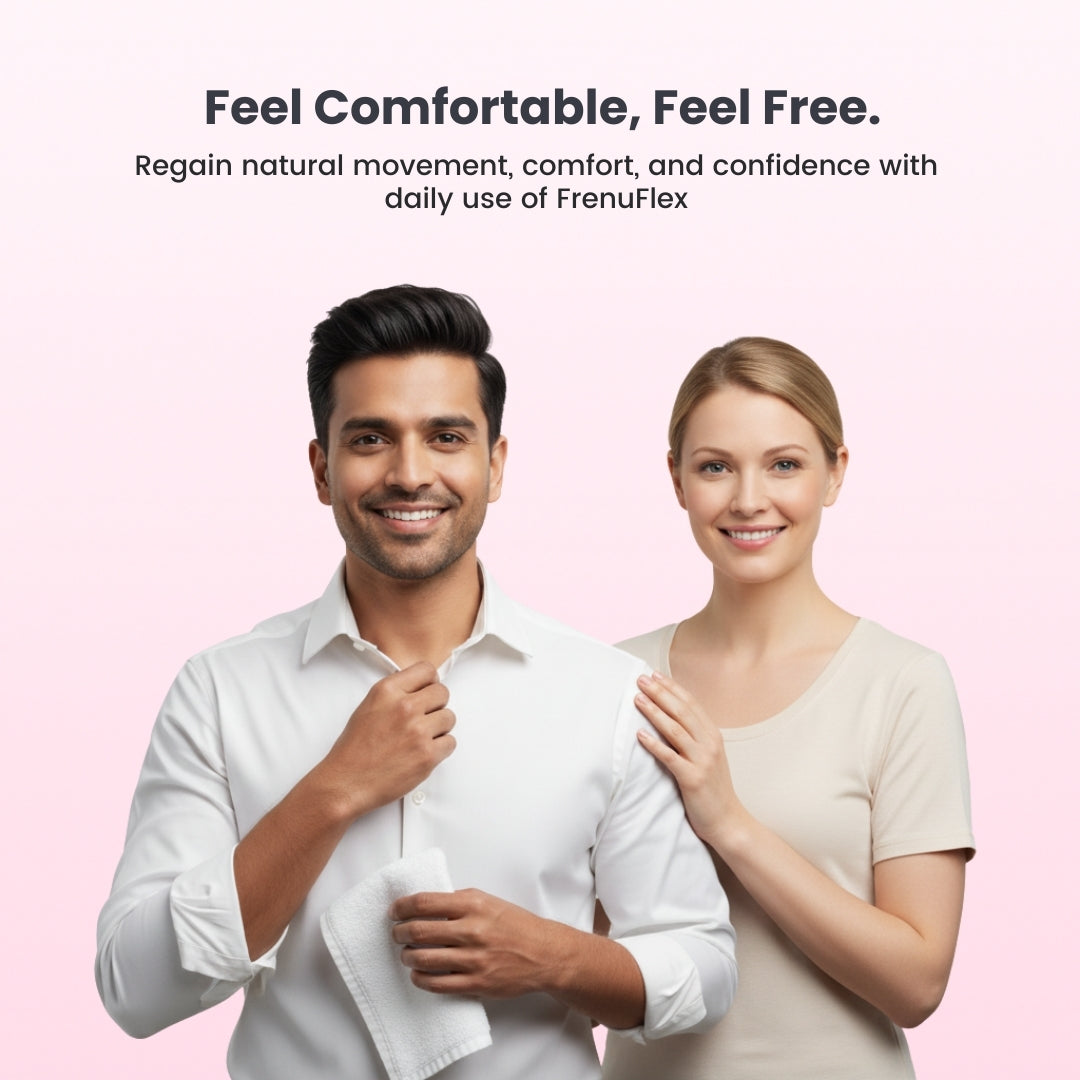 FrenuFlex™  Stretch Cream for Men (50g) – Quick Relief in 15 Days | Long-Lasting Supply | Softens Tight Skin & Improves Flexibility
