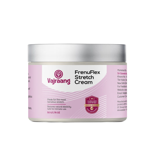 FrenuFlex™  Stretch Cream for Men (50g) – Quick Relief in 15 Days | Long-Lasting Supply | Softens Tight Skin & Improves Flexibility