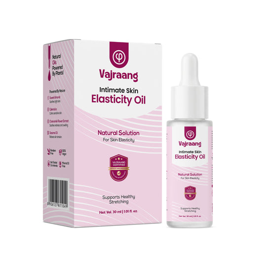 Vajraang Intimate Skin Elasticity Oil - 30ml – For Phimosis - Supports Healthy Stretching & Relaxes Tight Skin – Soothes Redness & Swelling – Paraben-Free