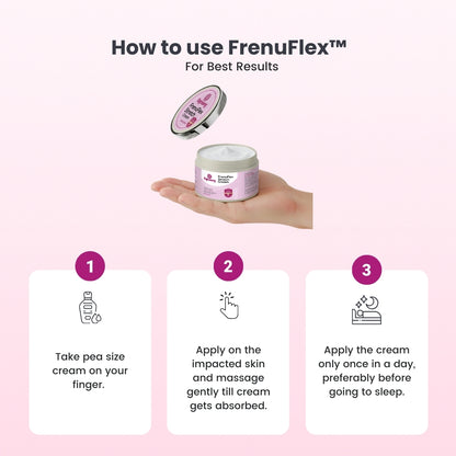 FrenuFlex™  Stretch Cream for Men (50g) – Quick Relief in 15 Days | Long-Lasting Supply | Softens Tight Skin & Improves Flexibility