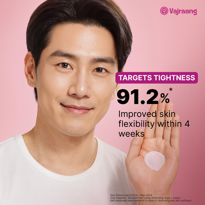 Vajraang Fore-Stretch Cream – Moisturizing Care that Softens & Relieves Tight Skin (100 g)
