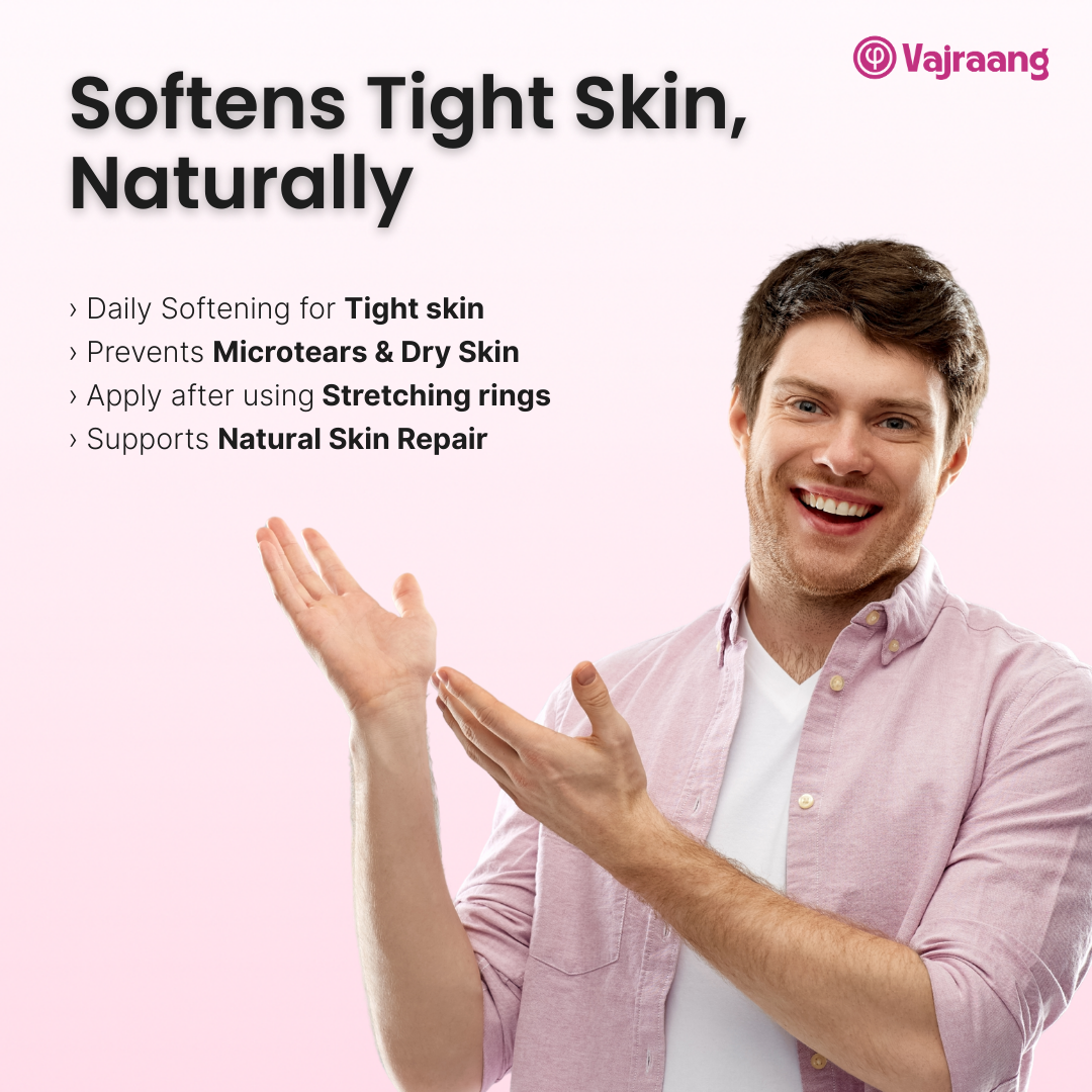 Vajraang Fore-Stretch Cream – Moisturizing Care that Softens & Relieves Tight Skin (100 g)
